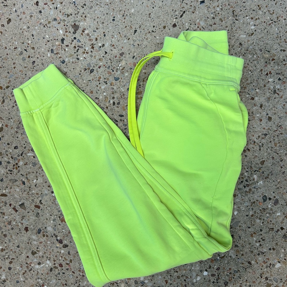 lululemon athletica Neon Yellow Pants